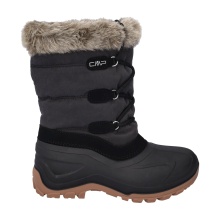 CMP Winterstiefel Nietos Low Urban Style (Kunstpelzfutter, wasserdichter Überschuh) schwarz Damen